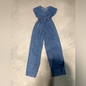 Basin + range Blue Denim Jumpsuit
